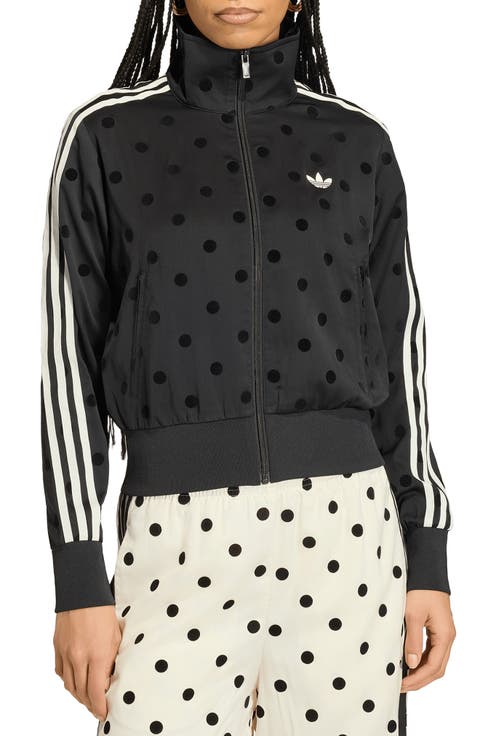 Firebird Polka Dot Satin Track Jacket