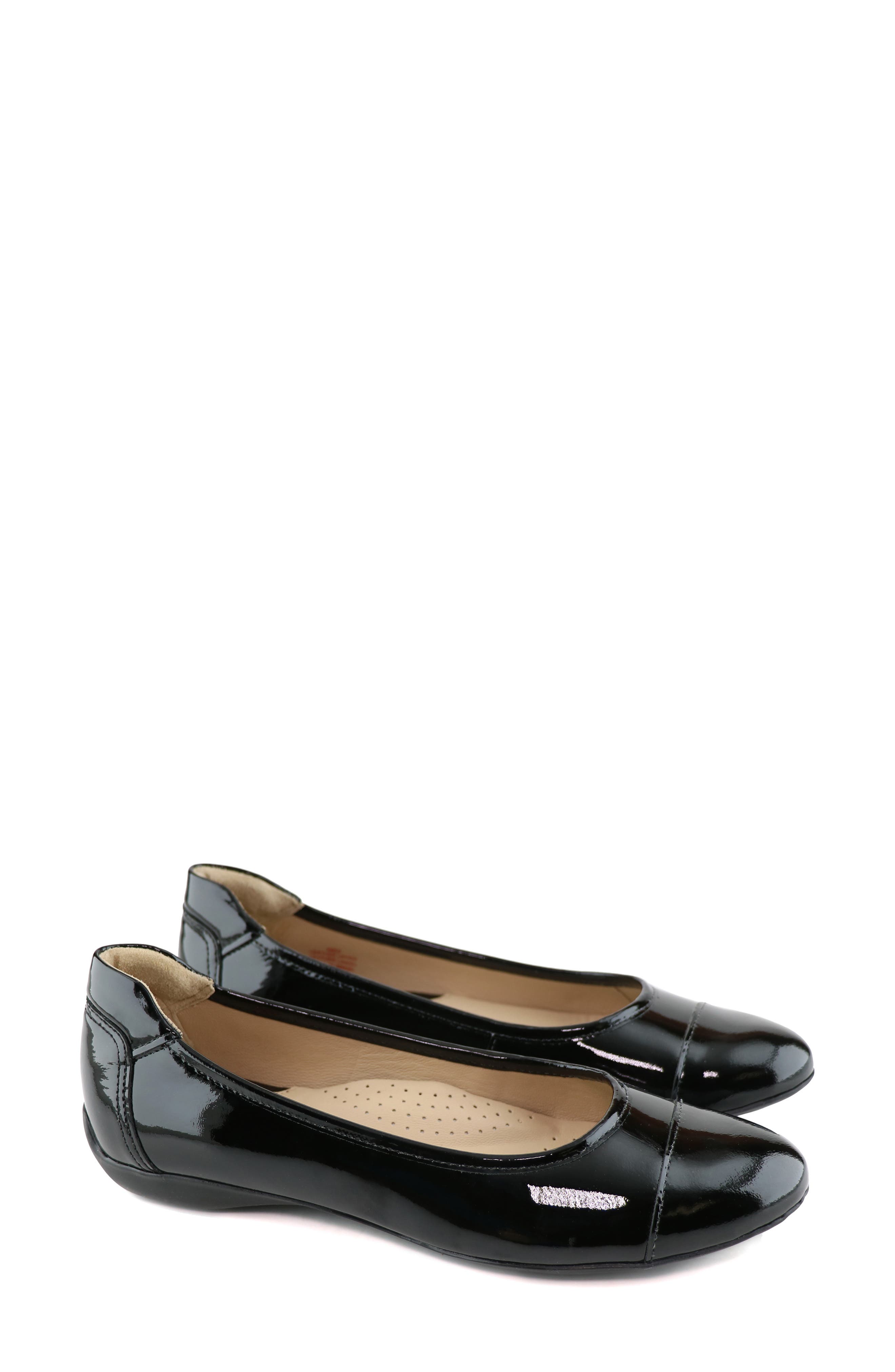 Marc Joseph New York Peters St. Flat, Alternate, color, Black Soft Patent