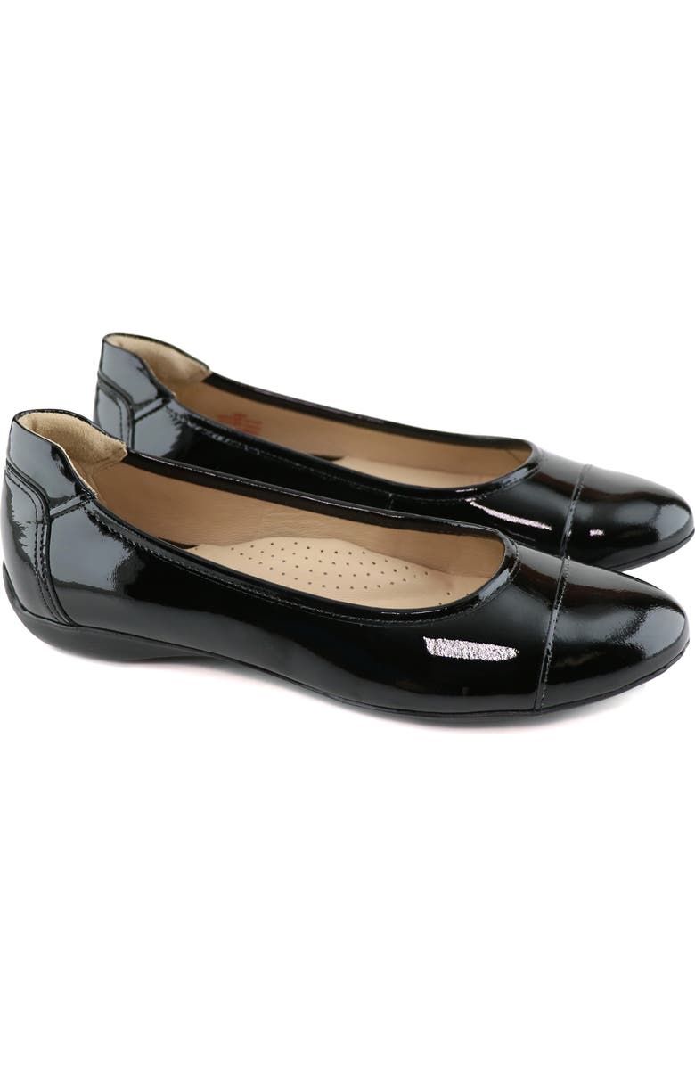 Marc Joseph New York Peters St. Flat, Alternate, color, Black Soft Patent
