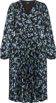 City Chic Nina Floral Midi Dress