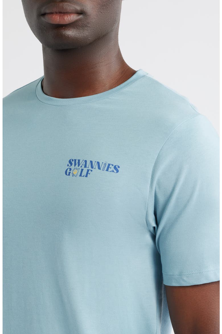 Ham & Eggs Graphic T-Shirt, Alternate, color, SLATE BLUE