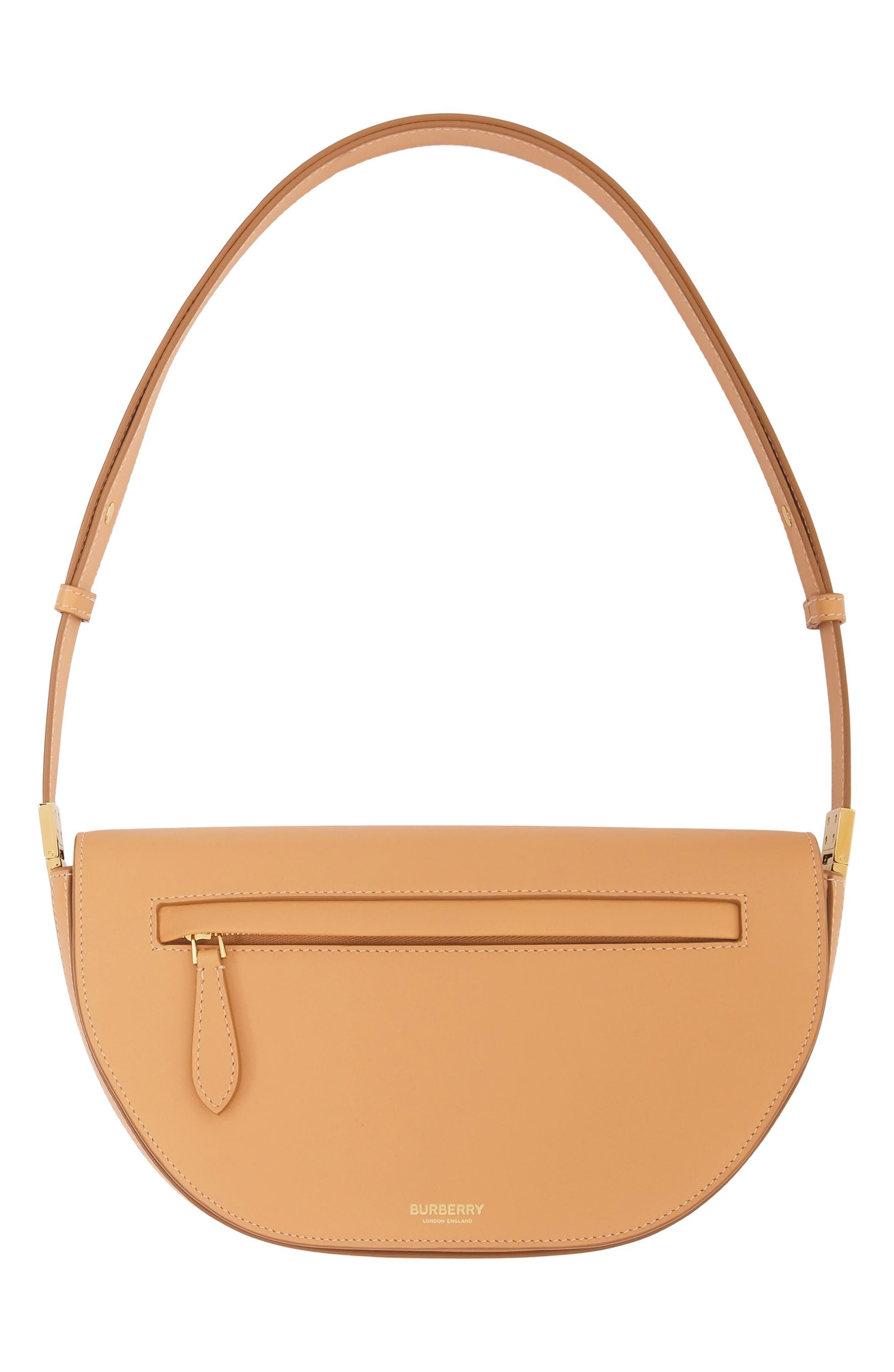 Burberry Small Olympia Leather Shoulder Bag, Alternate, color, 