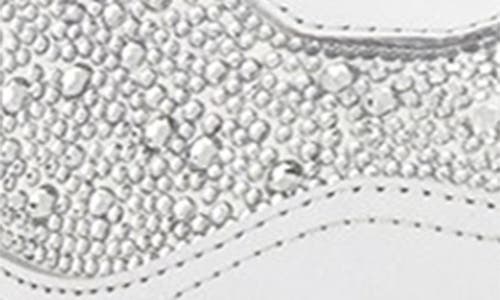 Versace Crystal Embellished Sneaker In Animal Print