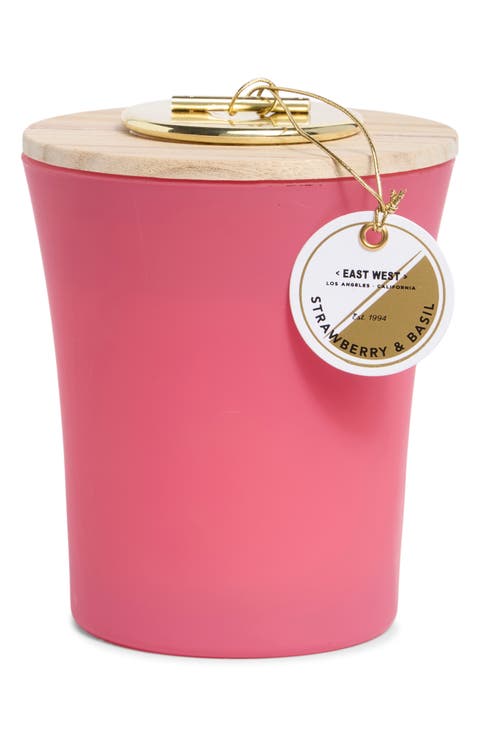 Strawberry & Basil Jar Candle