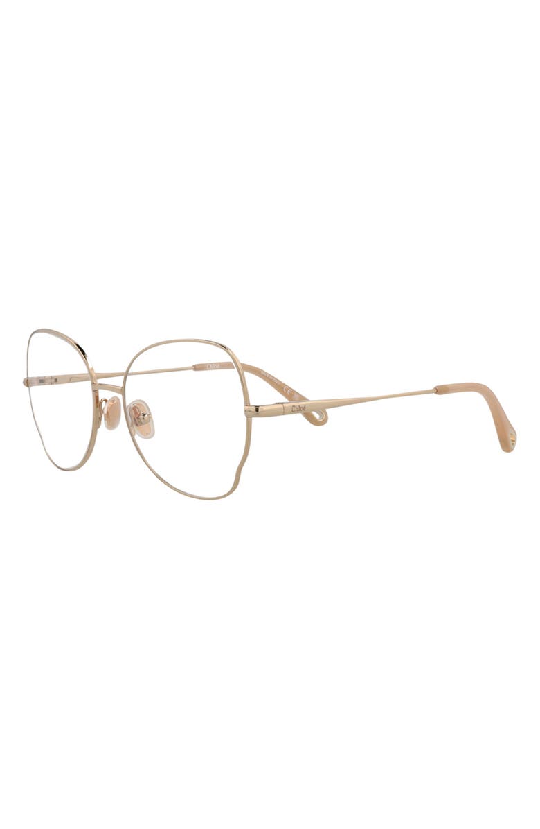 Chloé Core 53mm Cat Eye Optical Glasses, Alternate, color, 