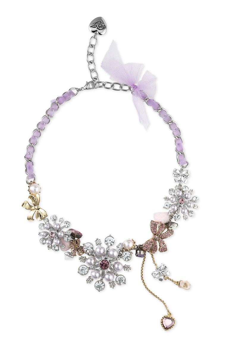 Snowflake Necklace, Main, color, SNOWFLAKE