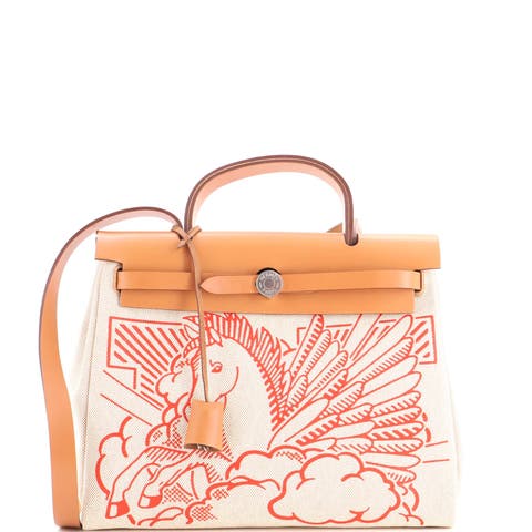 Herbag Zip Pegase Pop Toile and Leather 31
