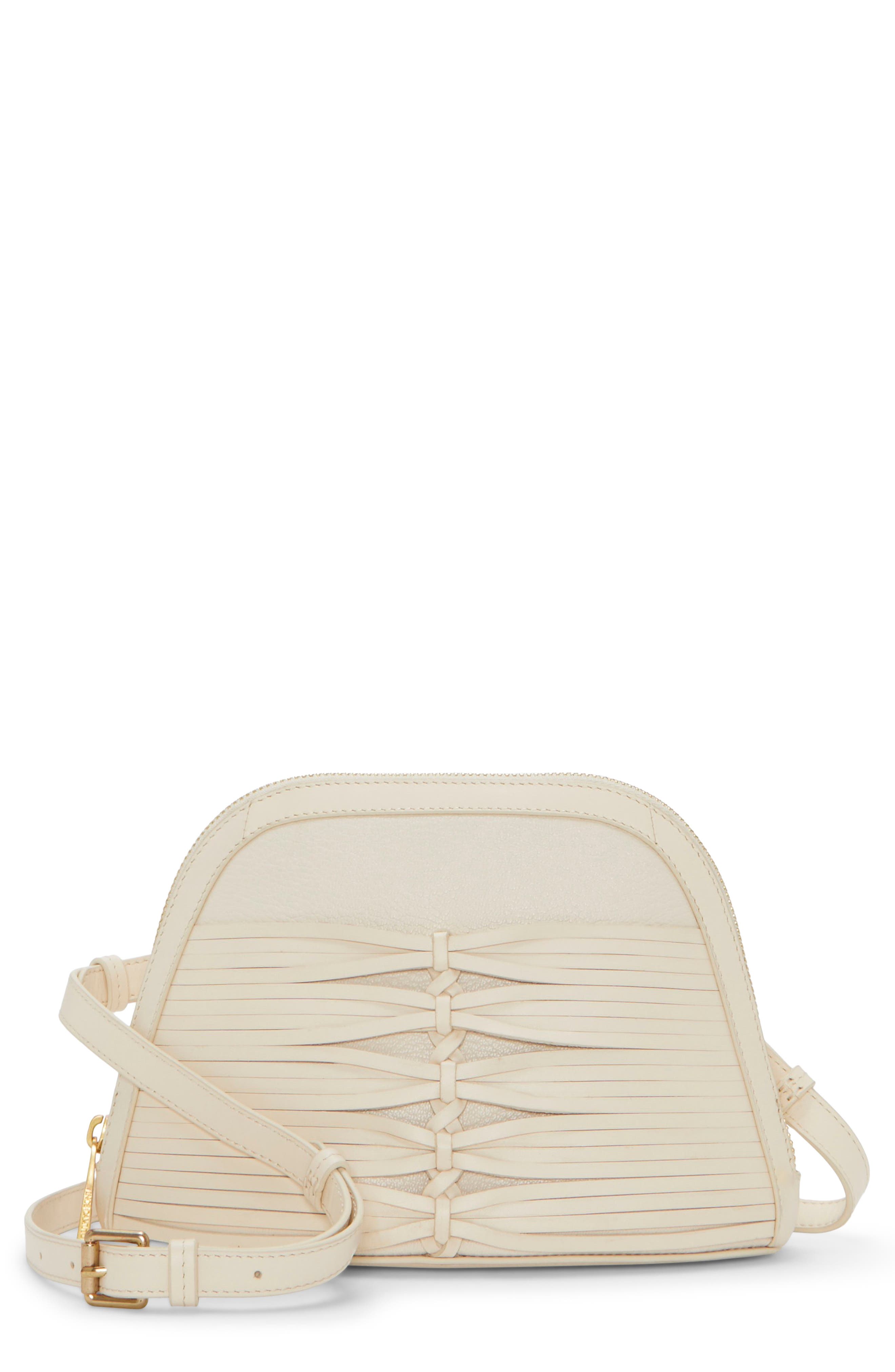 Vince Camuto Sabra Leather Crossbody Bag, Main, color, 