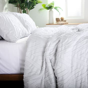Chevron Jacquard Comforter Set