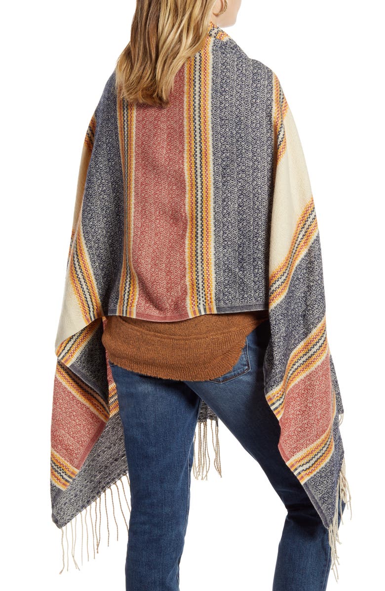 Treasure & Bond Stripe Blanket Wrap, Alternate, color, 