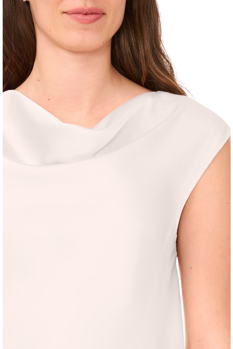 Cowl Neck Sleeveless Top, Alternate, color, NEW IVORY
