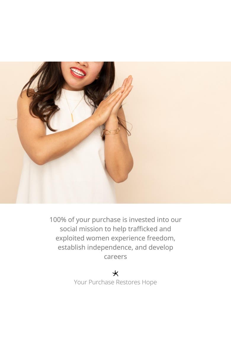 Starfish Project Sierra Bloom Turquoise Emperor Stone Beaded Necklace, Alternate, color, Turquoise