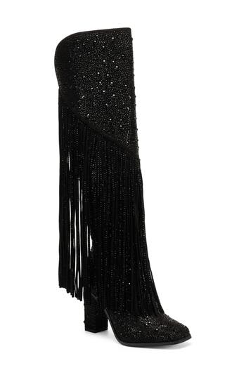 JESSICA SIMPSON JESSICA SIMPSON ASIRE FRINGE KNEE HIGH BOOT