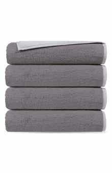 DePera Set of 4 Double Face Turkish Cotton Hand Towels