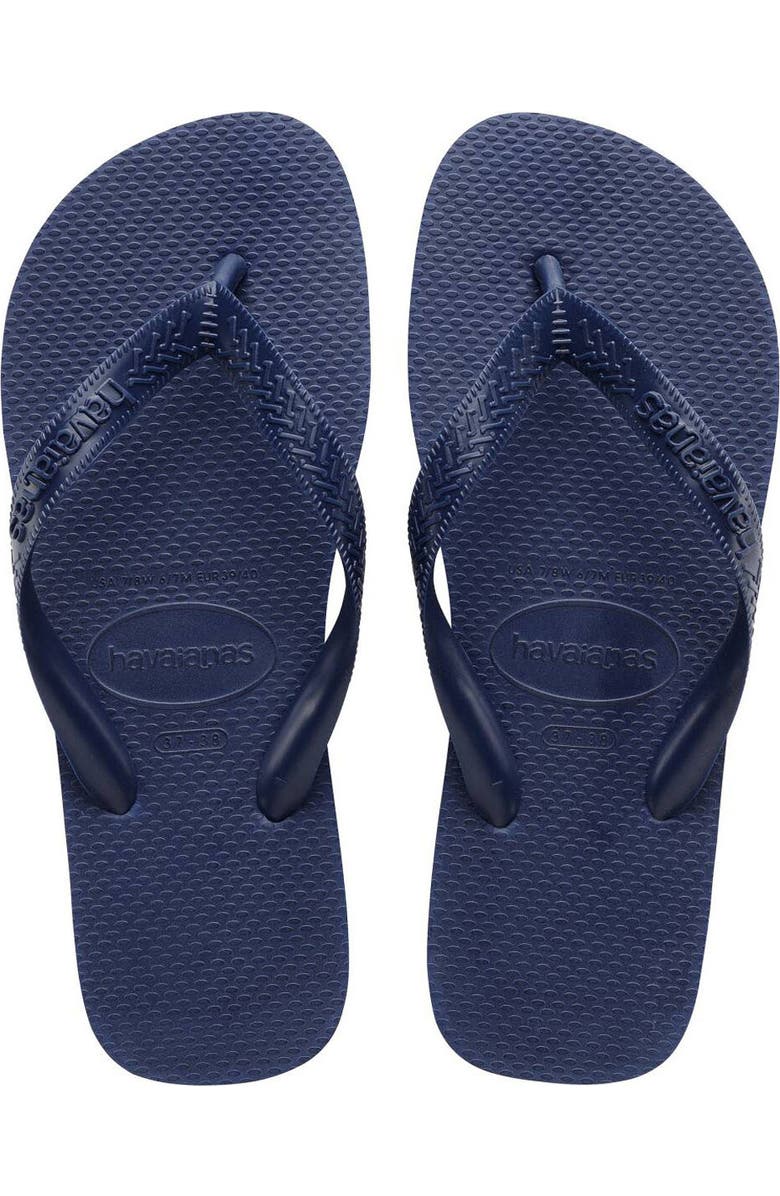 Havaianas Kids' Top Flip Flop, Alternate, color, Navy Blue