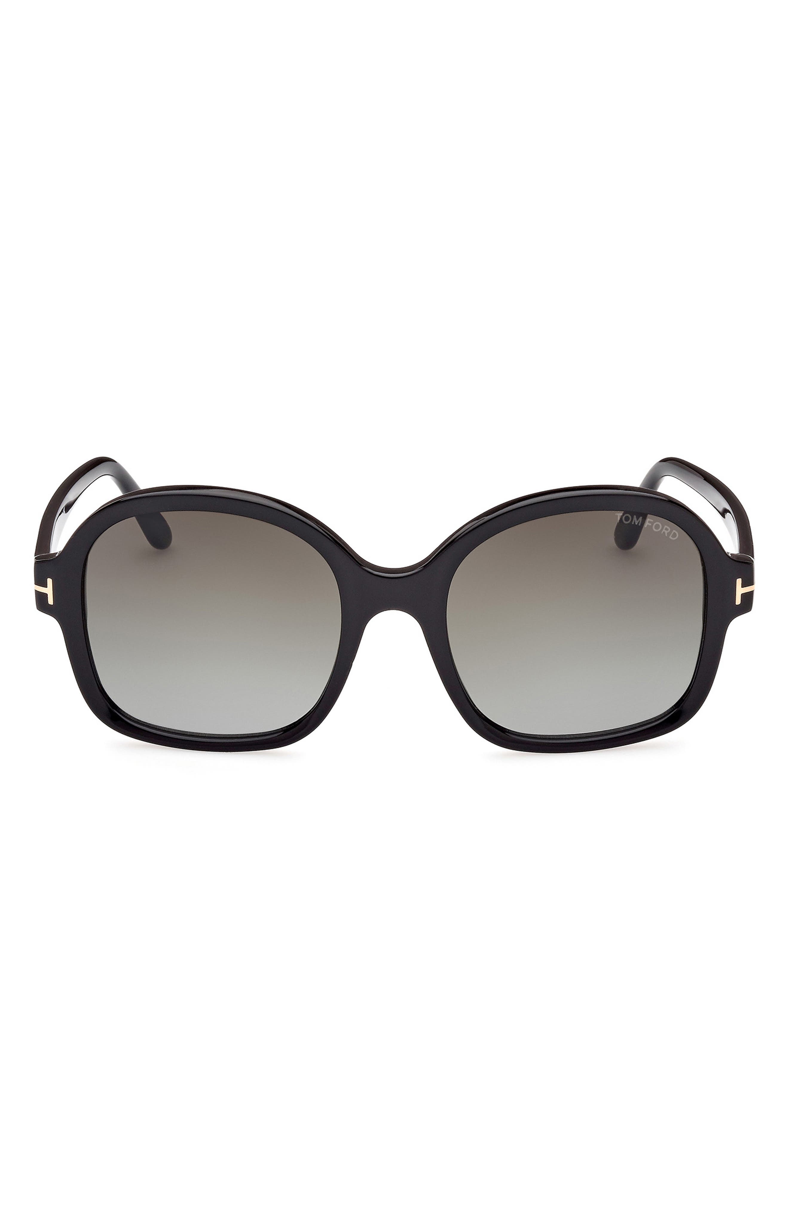 TOM FORD 68mm Butterfly Sunglasses