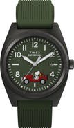 Timex® Peanuts® x Timex Expedition Snoopy Road Trip 39mm Silicone Strap Watch