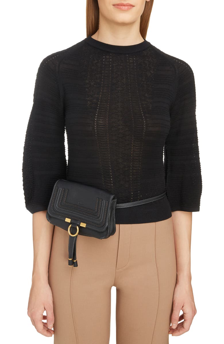 Chloé Marcie Convertible Belt Bag, Alternate, color,