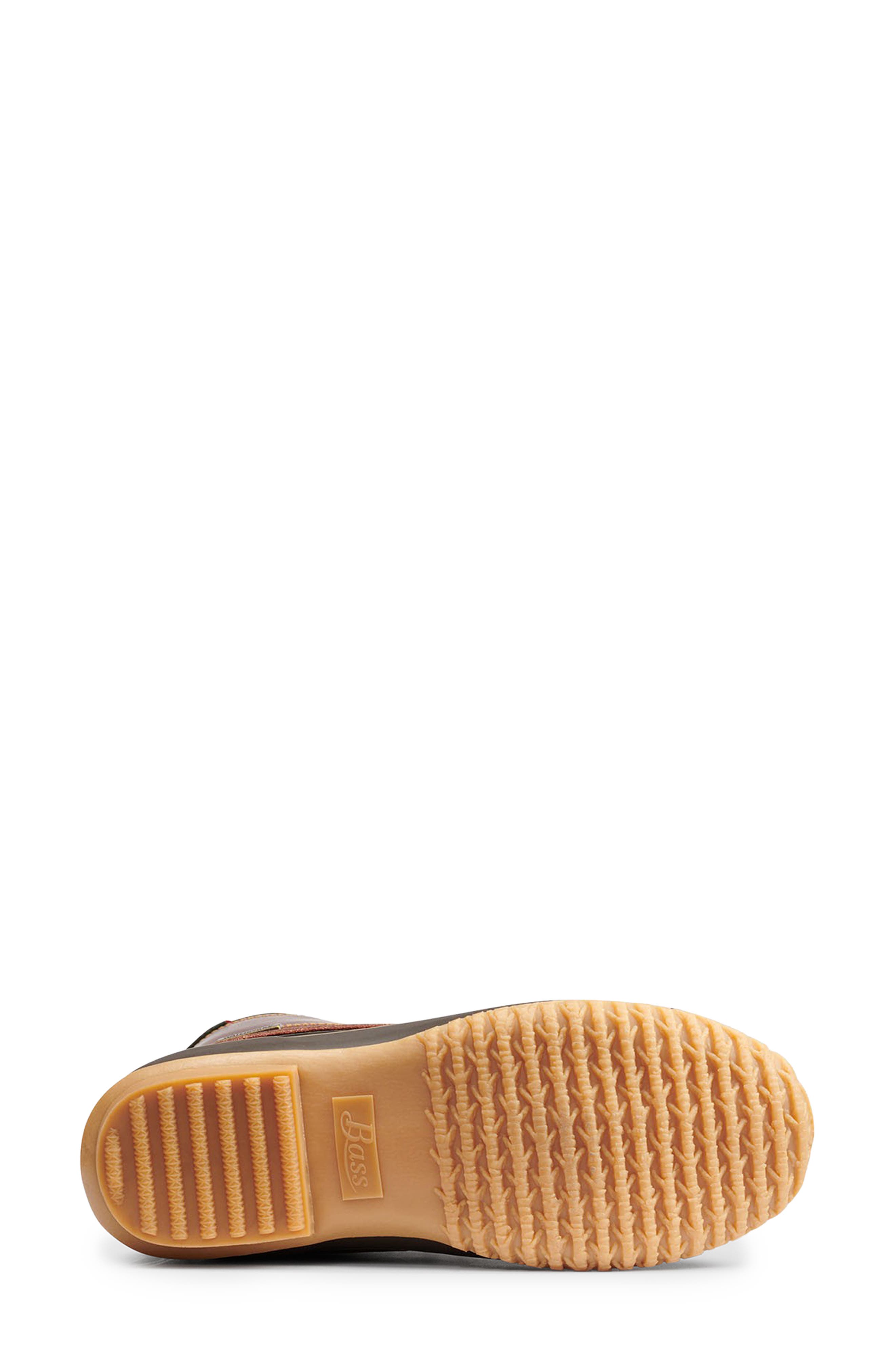 Duclair Duck Boot, Alternate, color, DARK BROWN