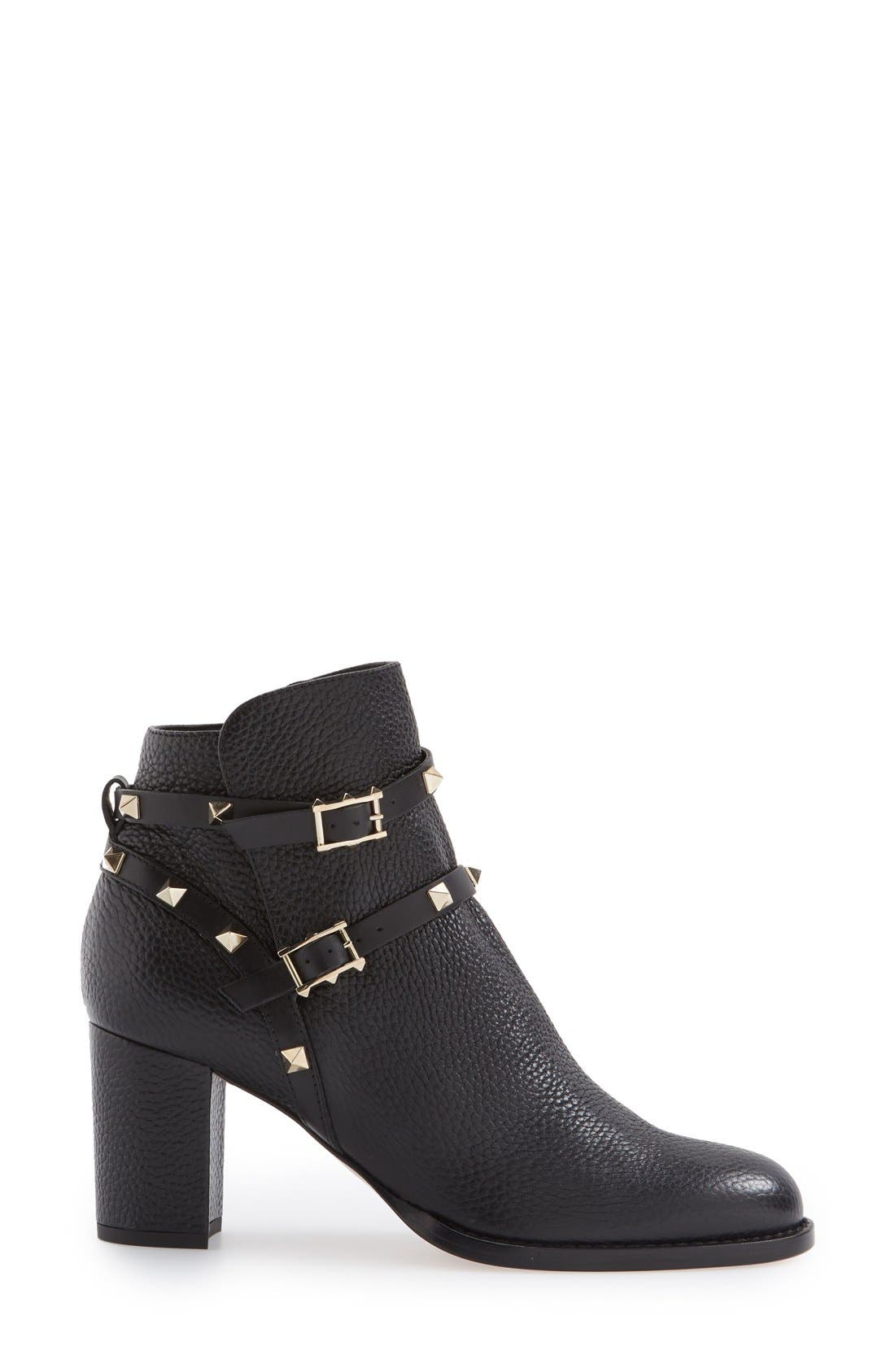 Valentino Garavani Rockstud Bootie, Alternate, color, 