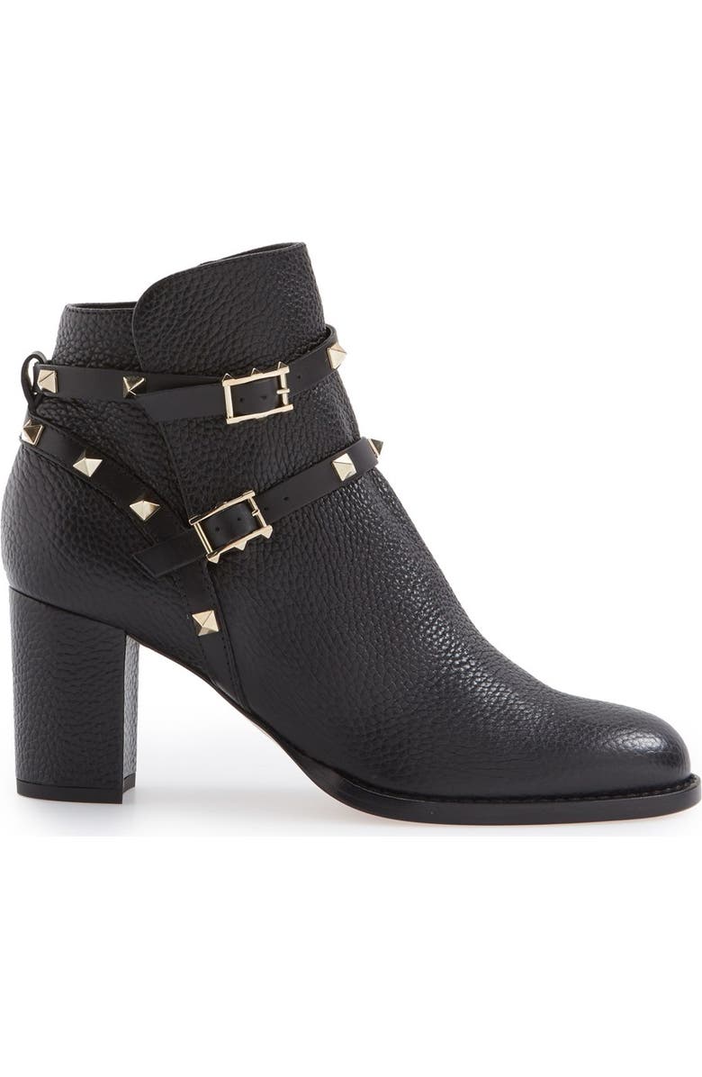 Valentino Garavani Rockstud Bootie, Alternate, color,