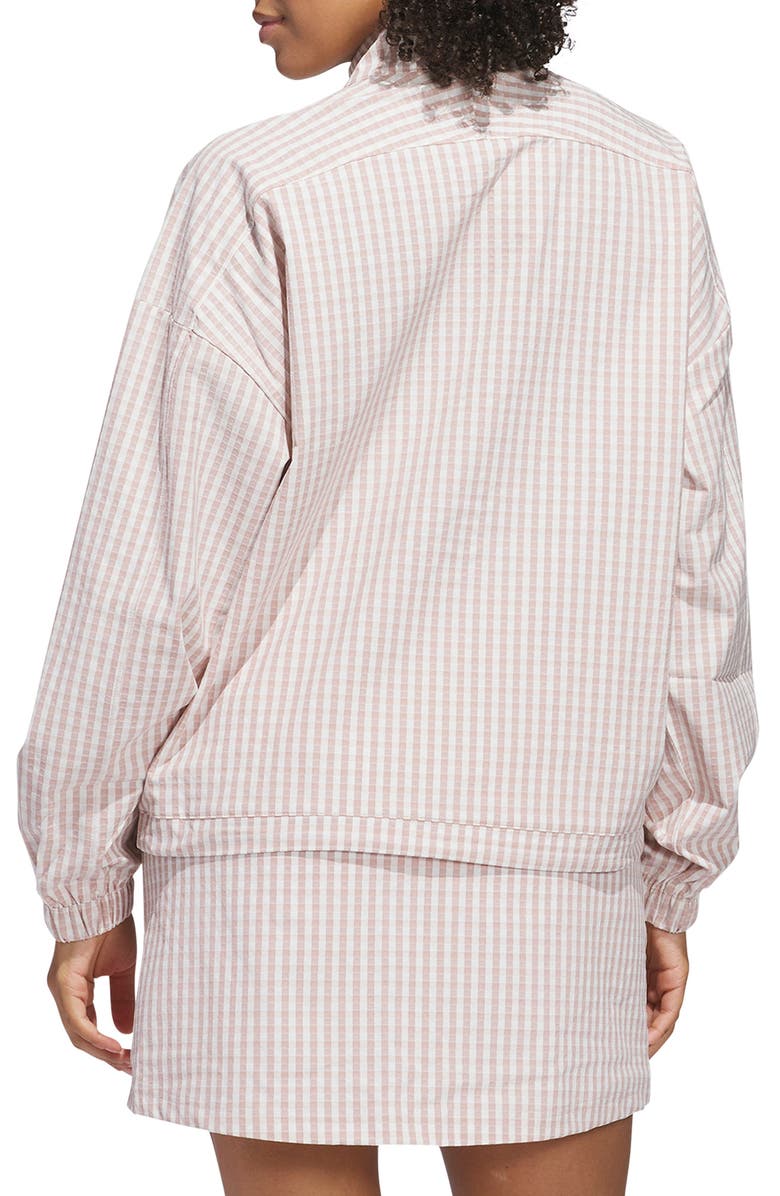 adidas Golf Ultimate365 Gingham Golf Jacket, Alternate, color, 