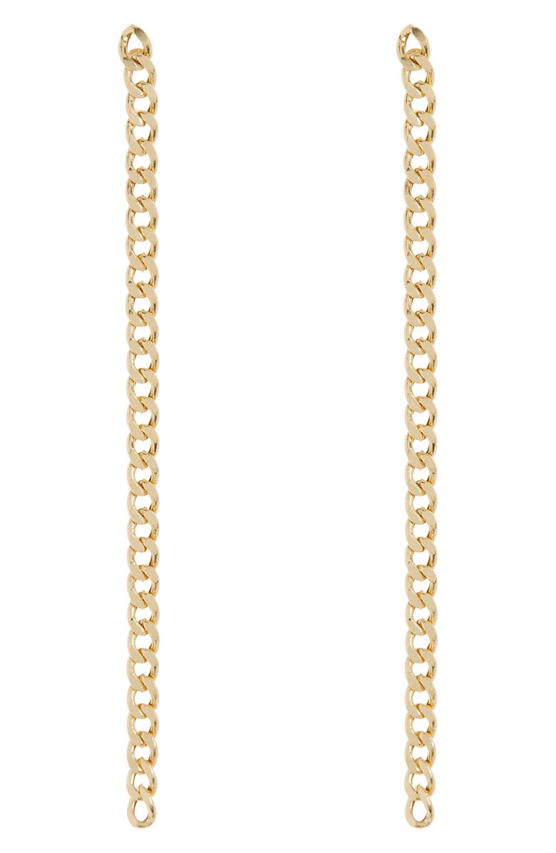 Bony Levy 14K Gold Chain Drop Earrings, Alternate, color, 14K Yellow Gold