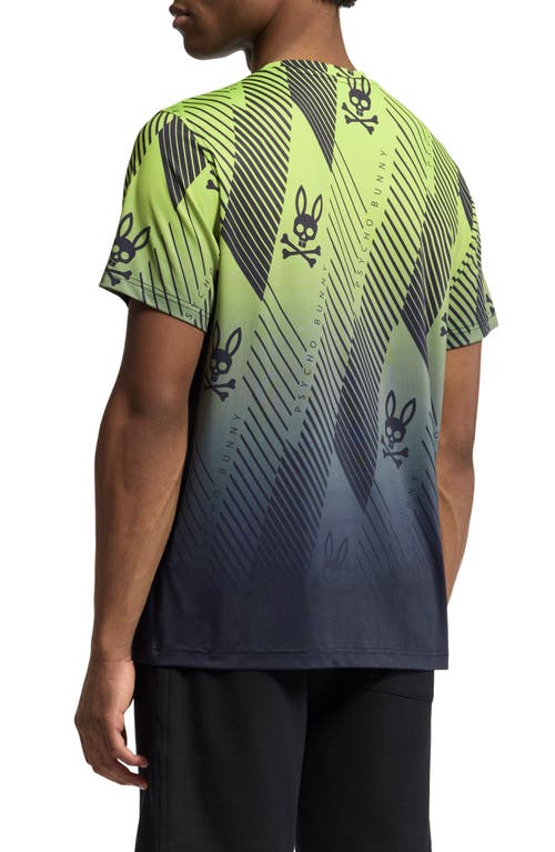 Psycho Bunny Fletcher Print Performance T-shirt