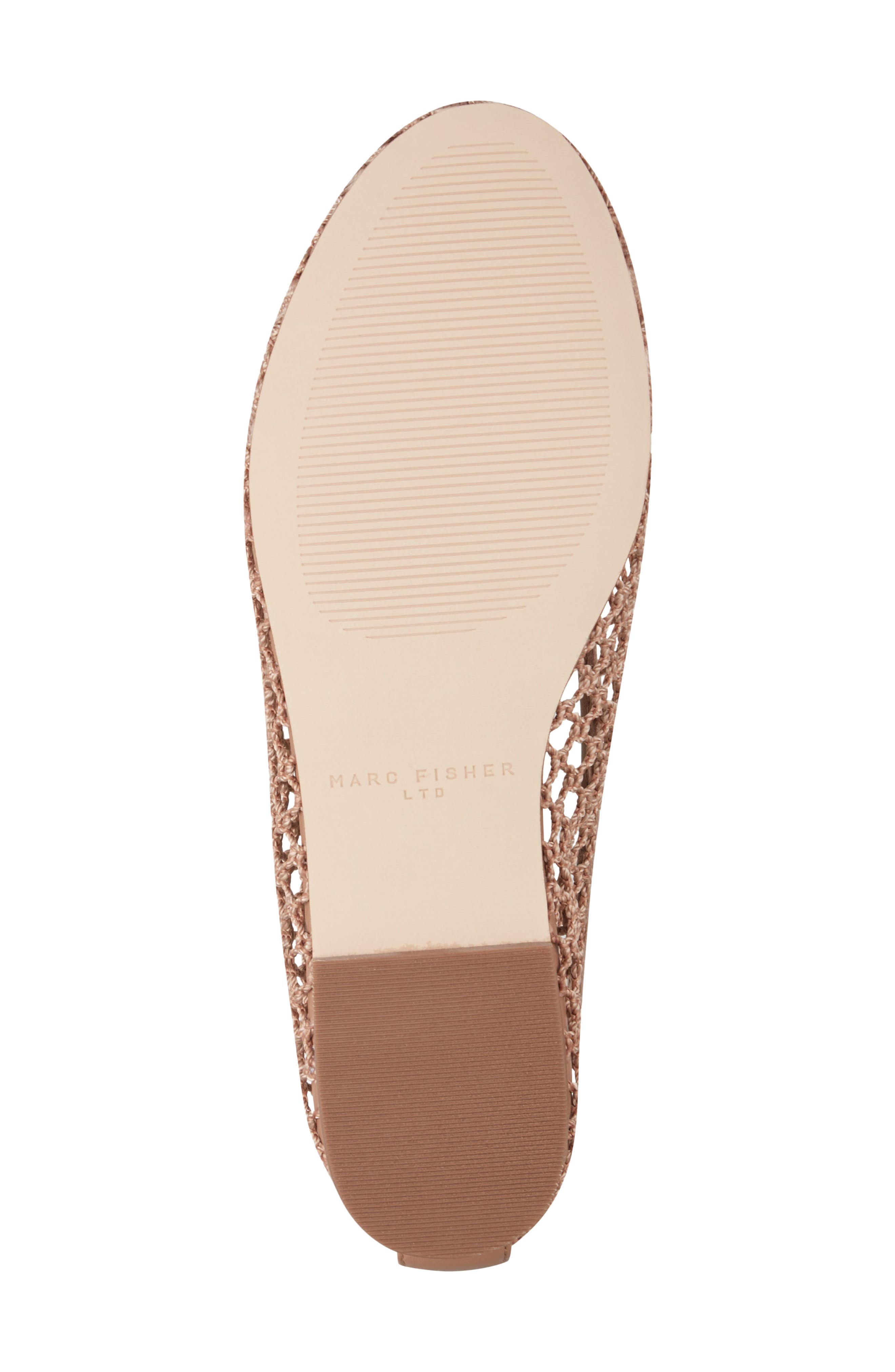 Jazlyn Pointed Toe Flat, Alternate, color, MEDIUM NATURAL