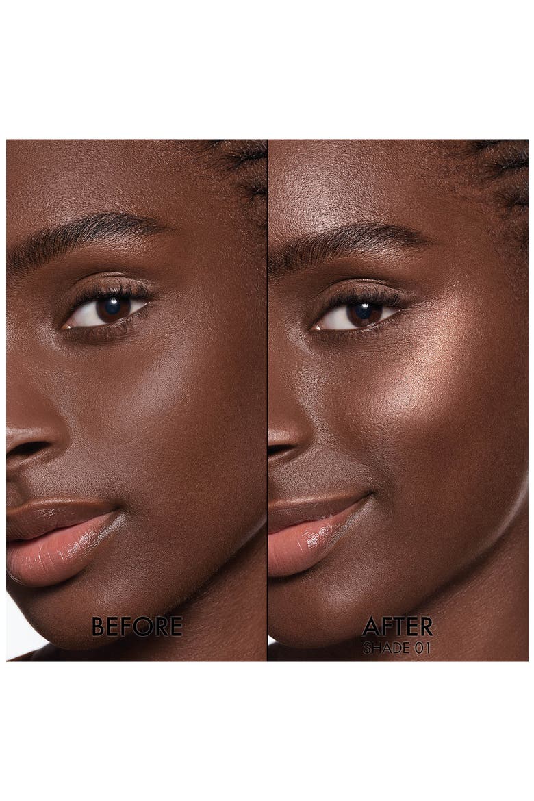 Forever Glow Luminizer Powder Highlighter, Alternate, color, 01 NUDE HALO