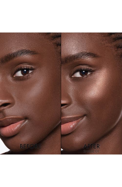 Dior Forever Glow Luminizer Highlighter Powder In 01 Nude Halo