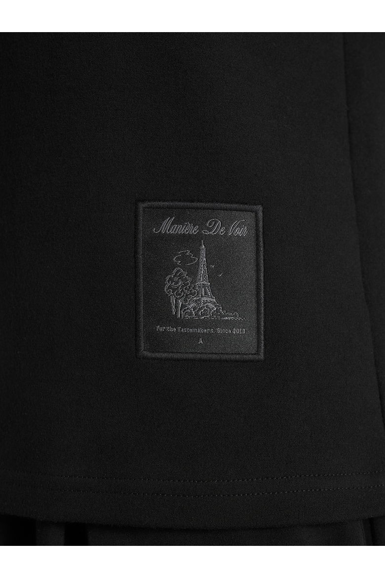 Short Sleeve Cotton T-Shirt, Alternate, color, Black
