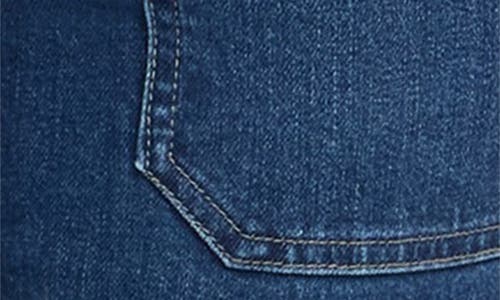 Nydj Margot Utility Pockets Girlfriend Jeans In Blue