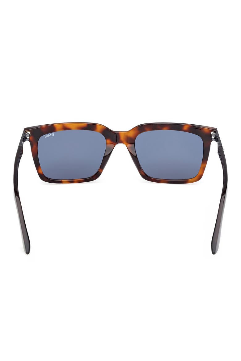 53mm Sunglasses, Alternate, color, BLONDE HAVANA / BLUE