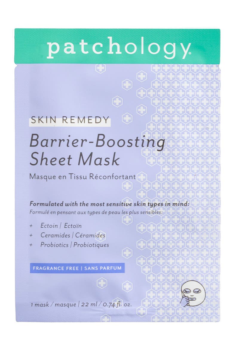 Skin Remedy Barrier-Boosting Sheet Mask, Main, color, NO COLOR