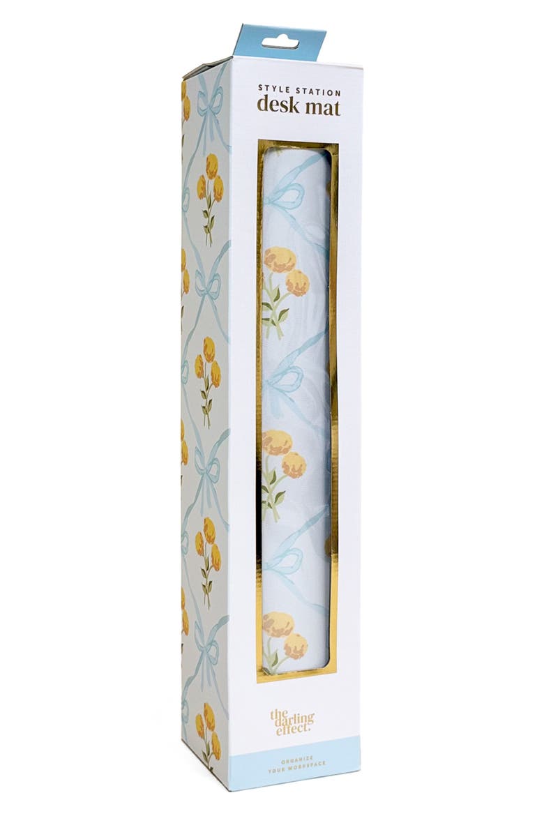 Style Station Desk Mat, Main, color, MARIGOLD LANE BLUE