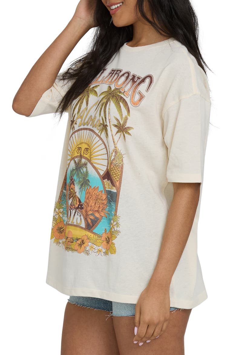 Forever Dawn Graphic Cotton T-Shirt, Alternate, color, WHITE CAP