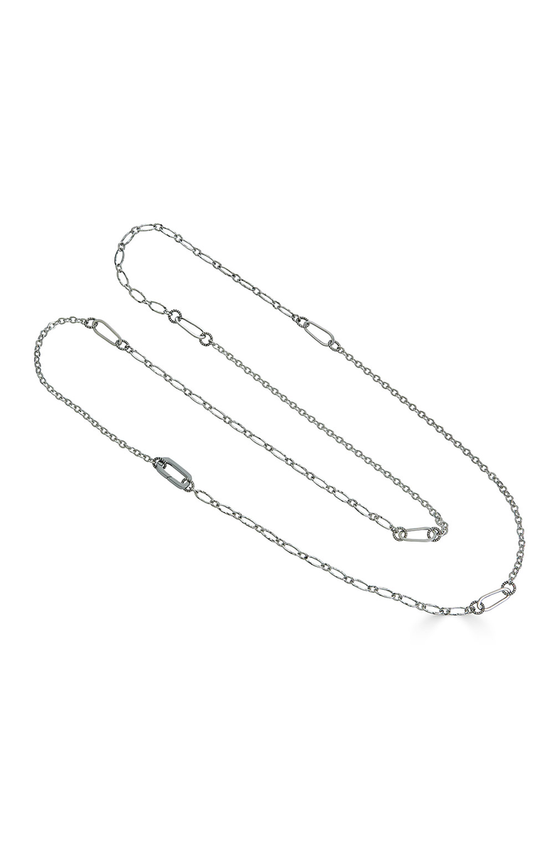 Goldie Home Delicate Long Layering Necklace, Alternate, color, Silver