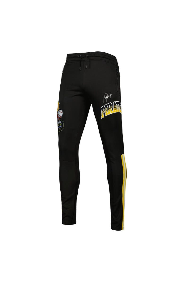 PRO STANDARD Men's Pro Standard Black Pittsburgh Pirates Hometown Track Pants, Alternate, color, 