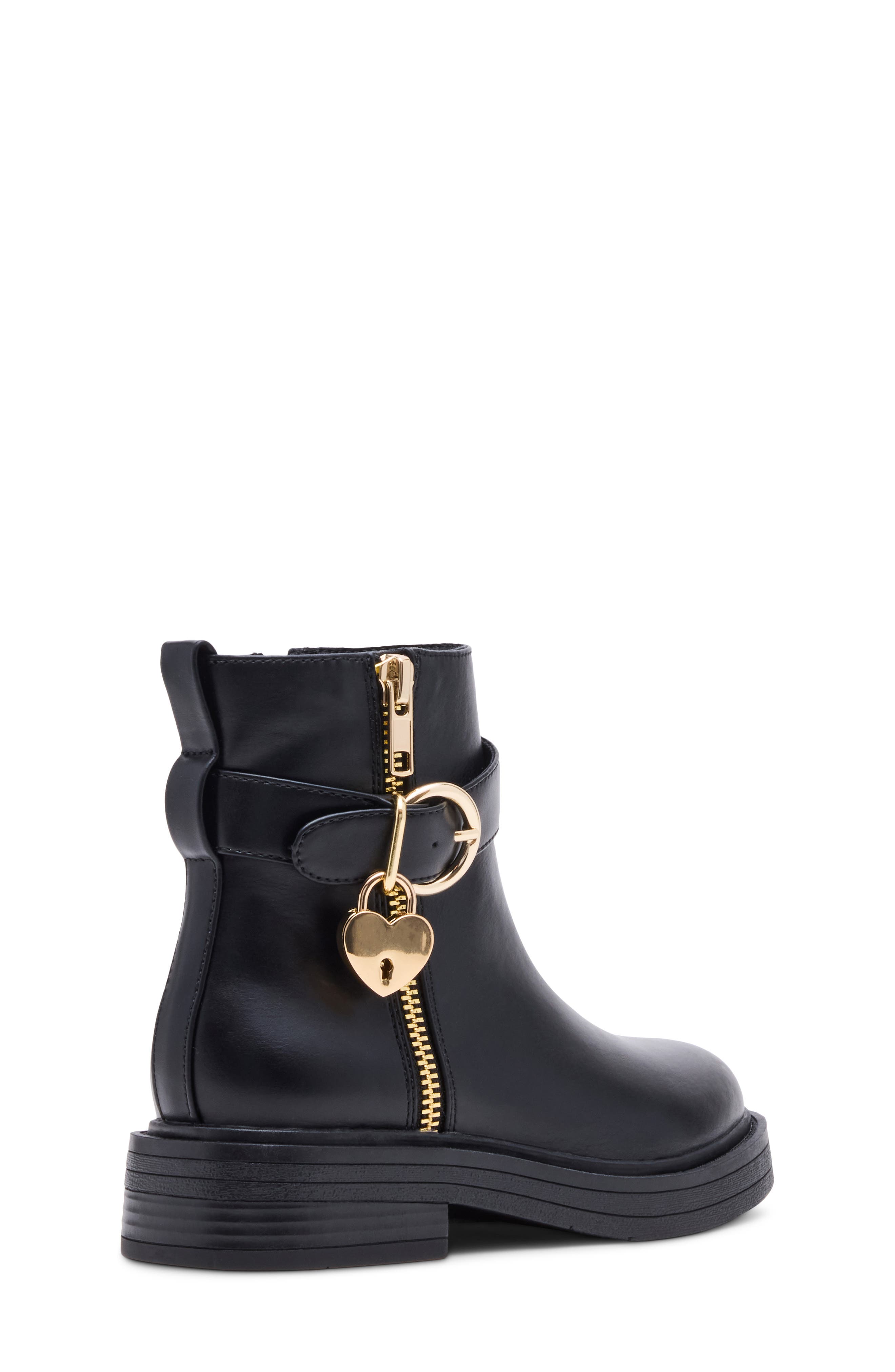Steve Madden Kids' Jlocket Bootie, Alternate, color, Black