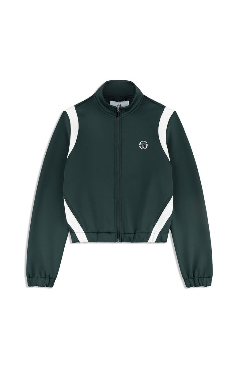 Sergio Tacchini Anna Track Jacket, Alternate, color, Green Gables