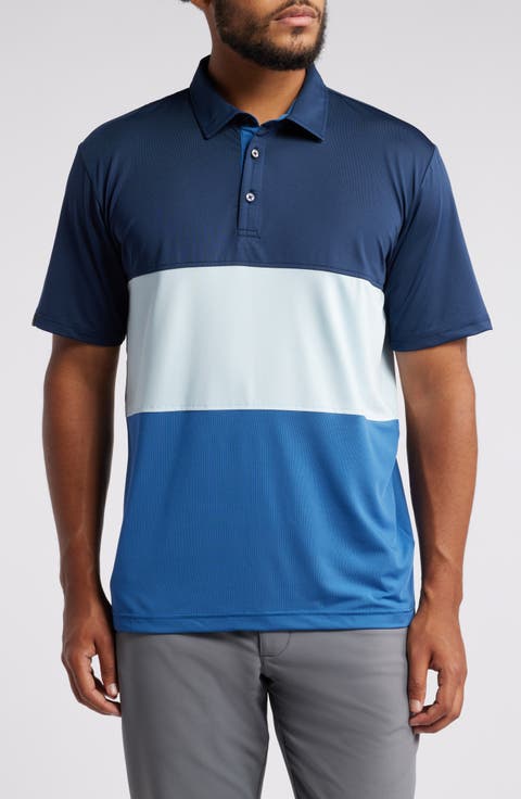 Gibbs Colorblock Golf Polo