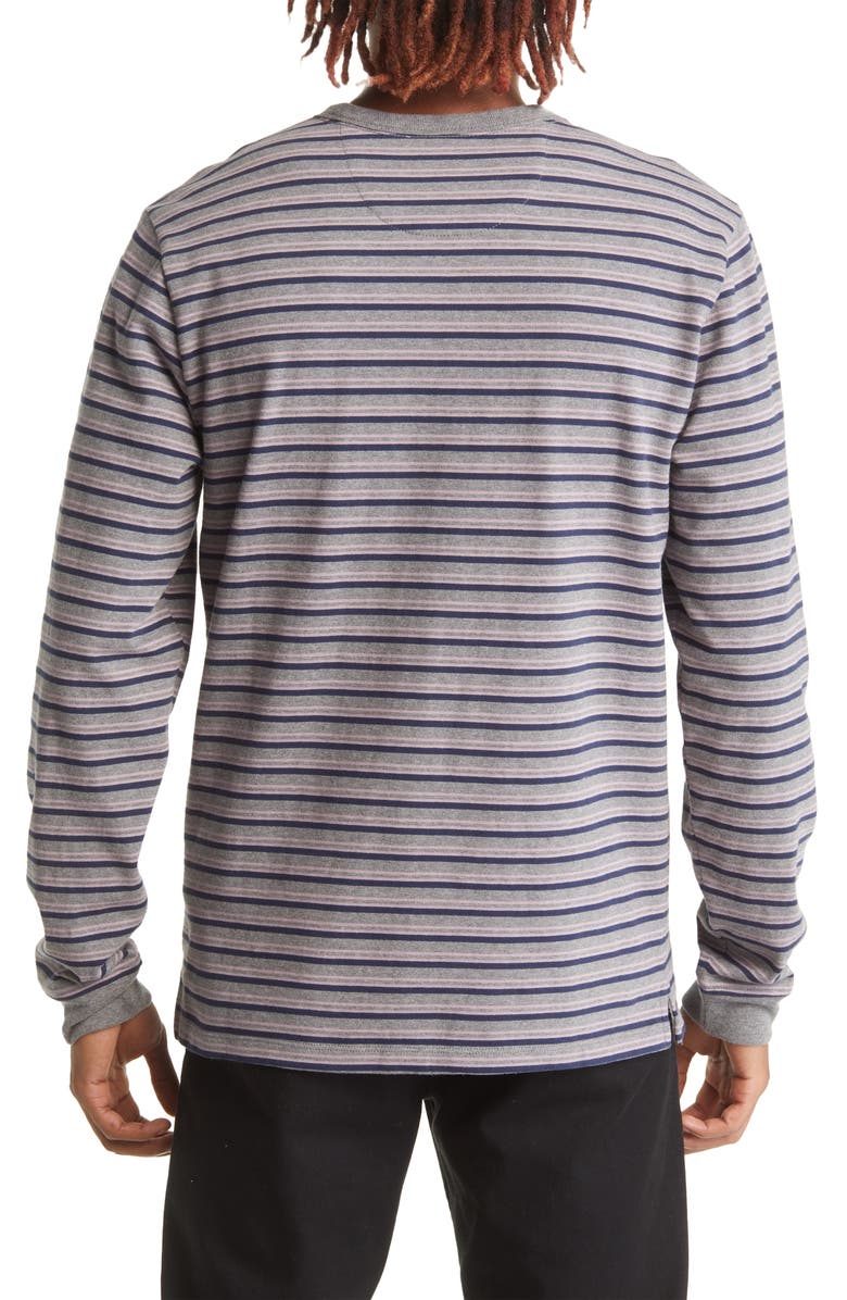 Vans Awbrey II Stripe Long Sleeve T-Shirt, Alternate, color,