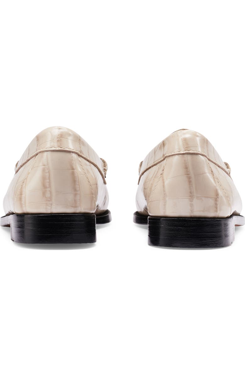 G.H.BASS Whitney Croc Embossed Penny Loafer, Alternate, color,