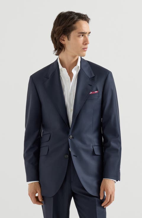 Super 150s virgin wool four season batavia Cavallo Tailor blazer