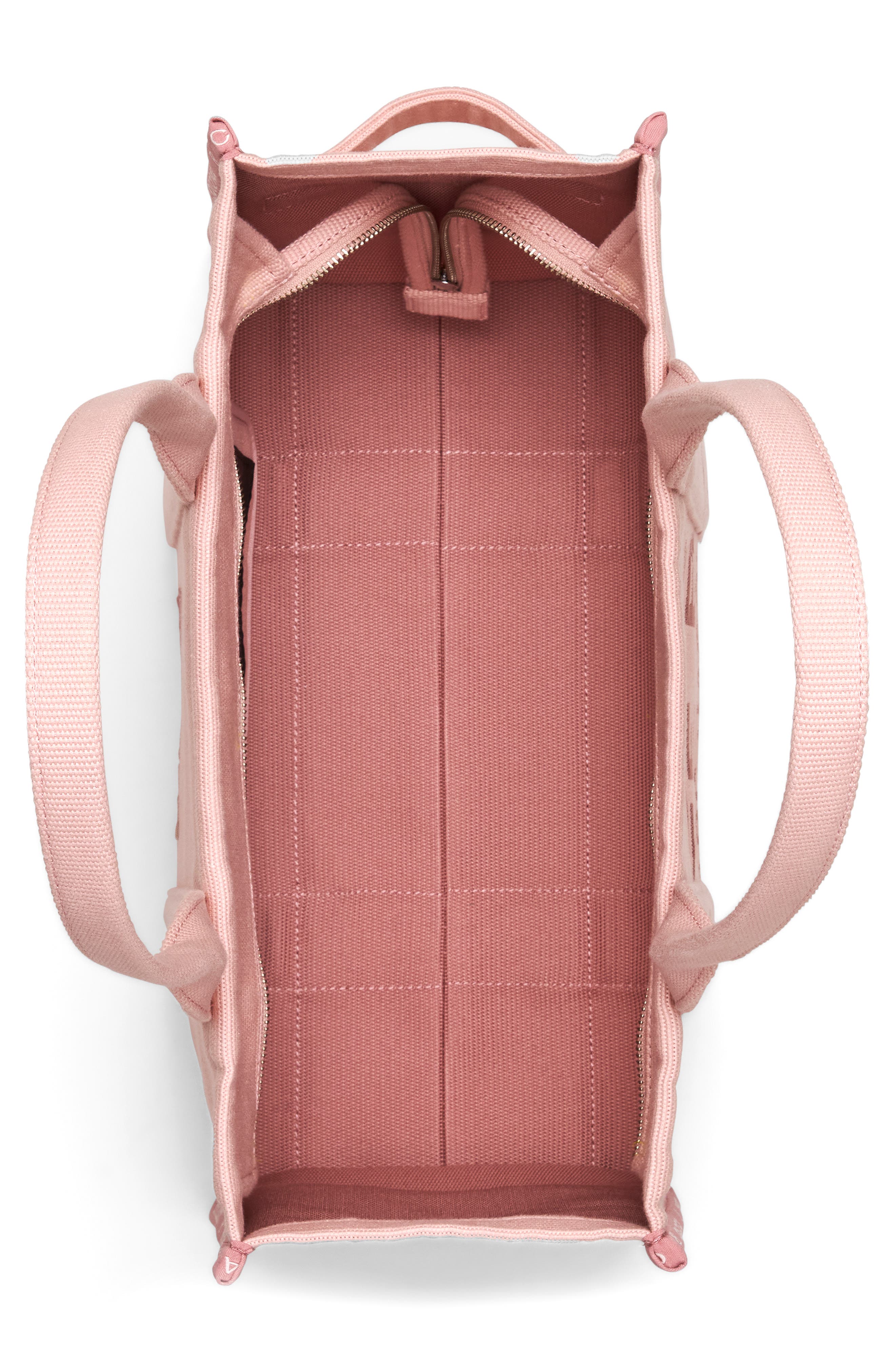 The Jacquard Large Tote Bag, Alternate, color, ROSE