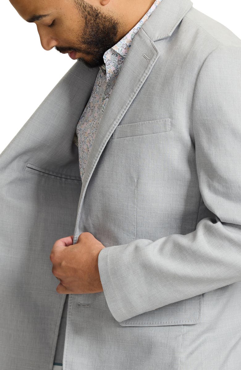 Tommy Bahama Latigo Beach Linen Blend Sport Coat, Alternate, color, Bala Shark