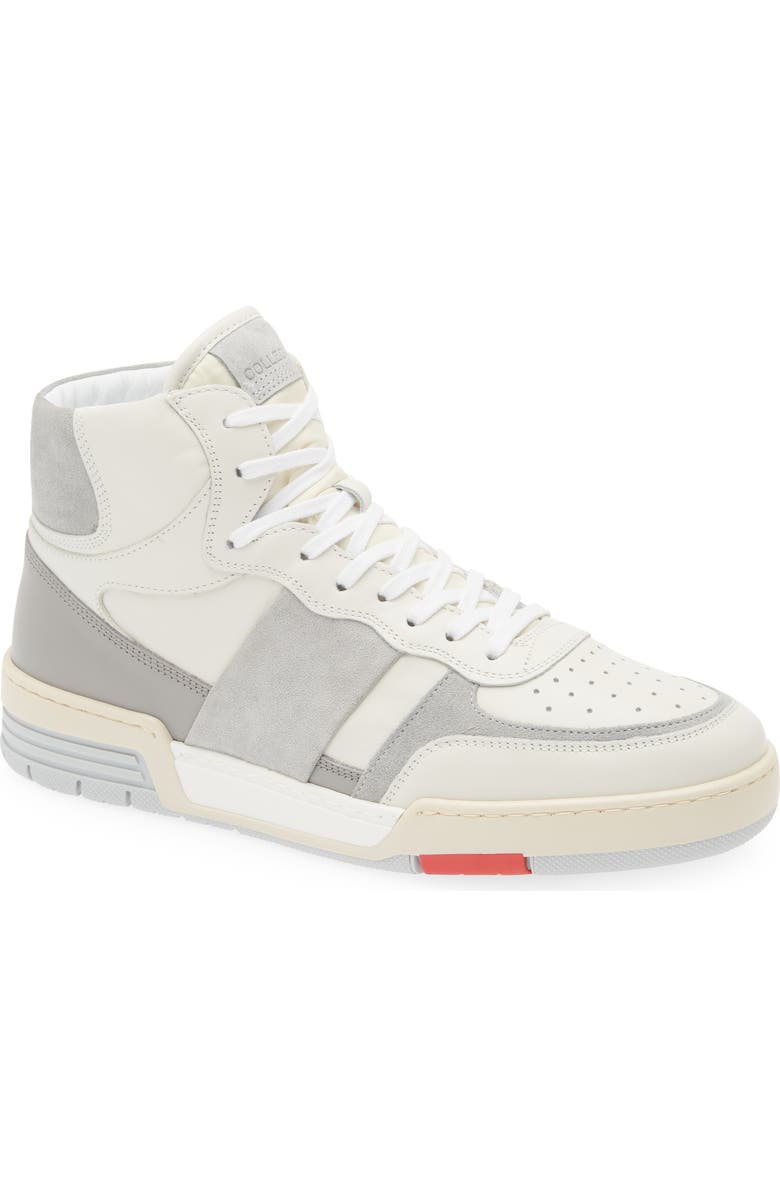 Collegium Pillar Destroyer II Sneaker, Main, color, Platinum Suede