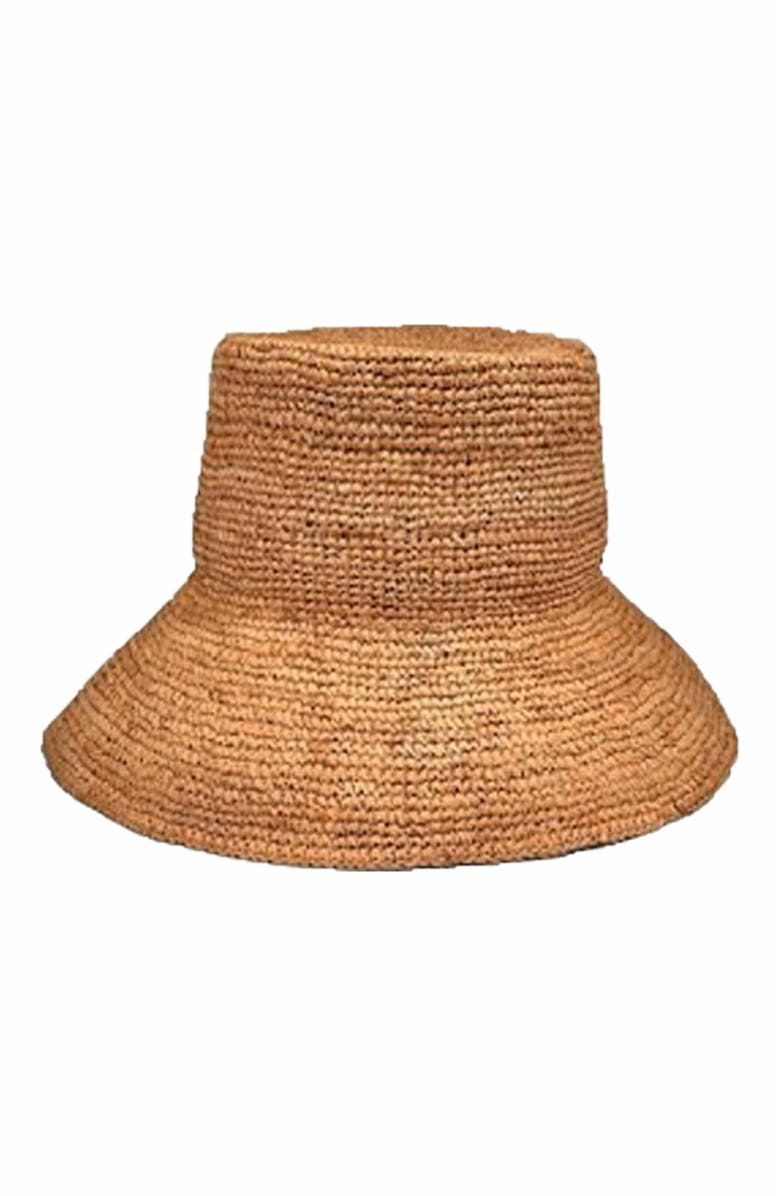 Hat Attack Chic Crochet Bucket Hat, Main, color, 
