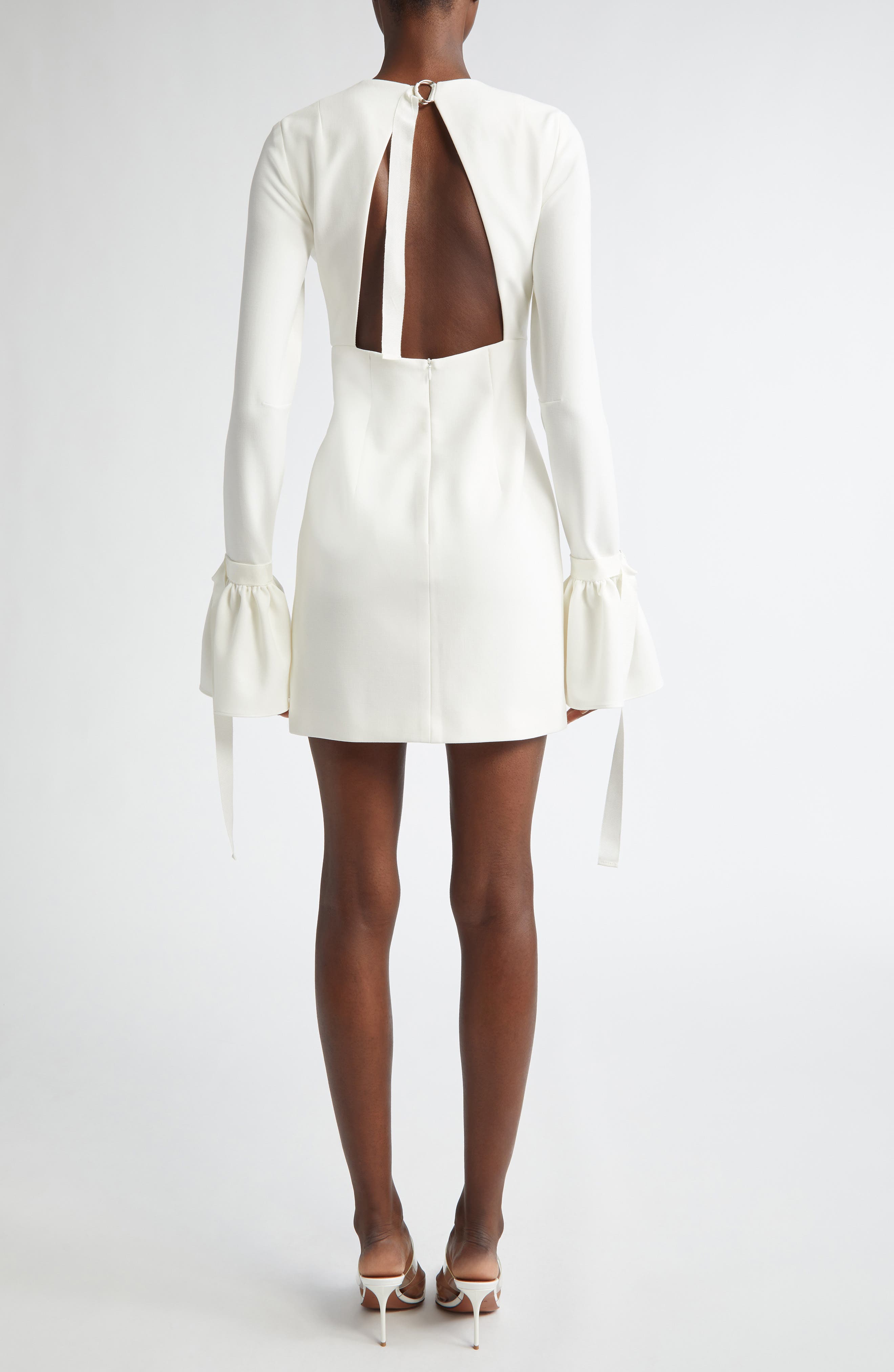 Zola Back Cutout Long Sleeve Minidress - image 2